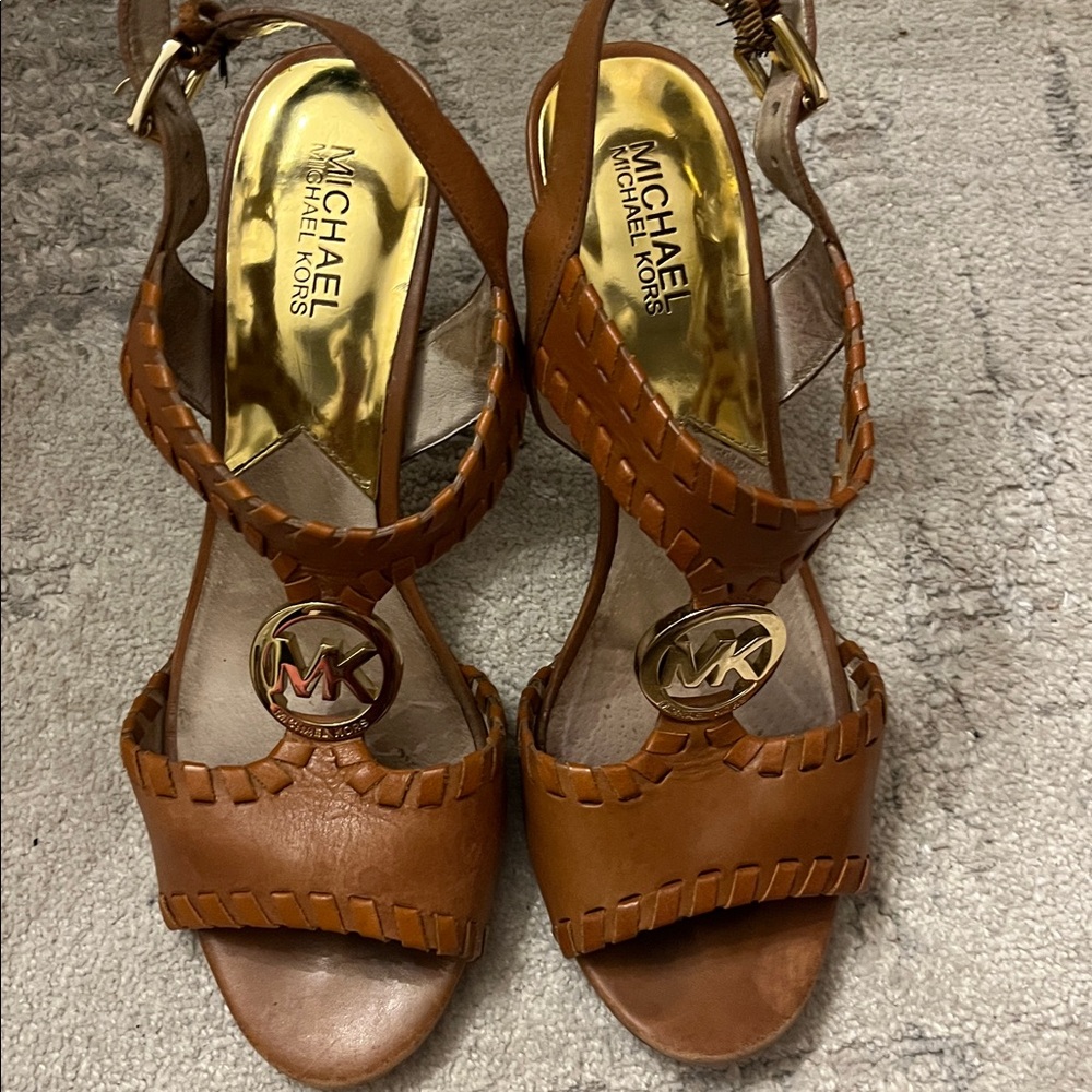 Michael Kors logo strappy Kalle sandals